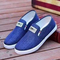 new fashion men vulcanized shoes breathable low top slip on loafers flats casual shoes canvas platform sneakers zapatos hombre