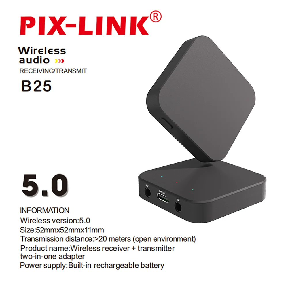 Оптический Волоконно-оптический Bluetooth-совместимый 5.0 беспроводной аудиоадаптер приемник передатчик два в одном AUX Plug And Play