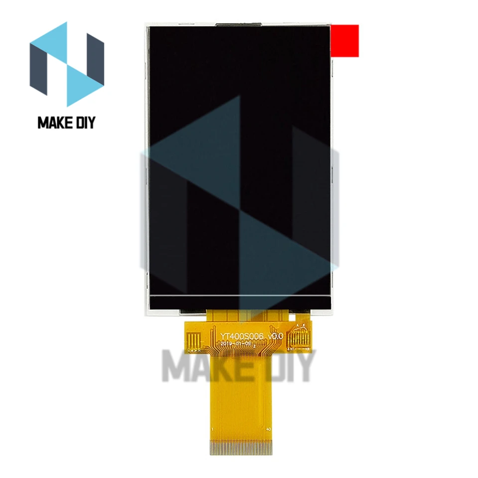 

4,0 дюймовый TFT ЖК-дисплей модуль 40 Pin 480*320 8080 Параллельный/SPI порт RGB цветной экран ILI9488/ST7796S контроллер для Arduino