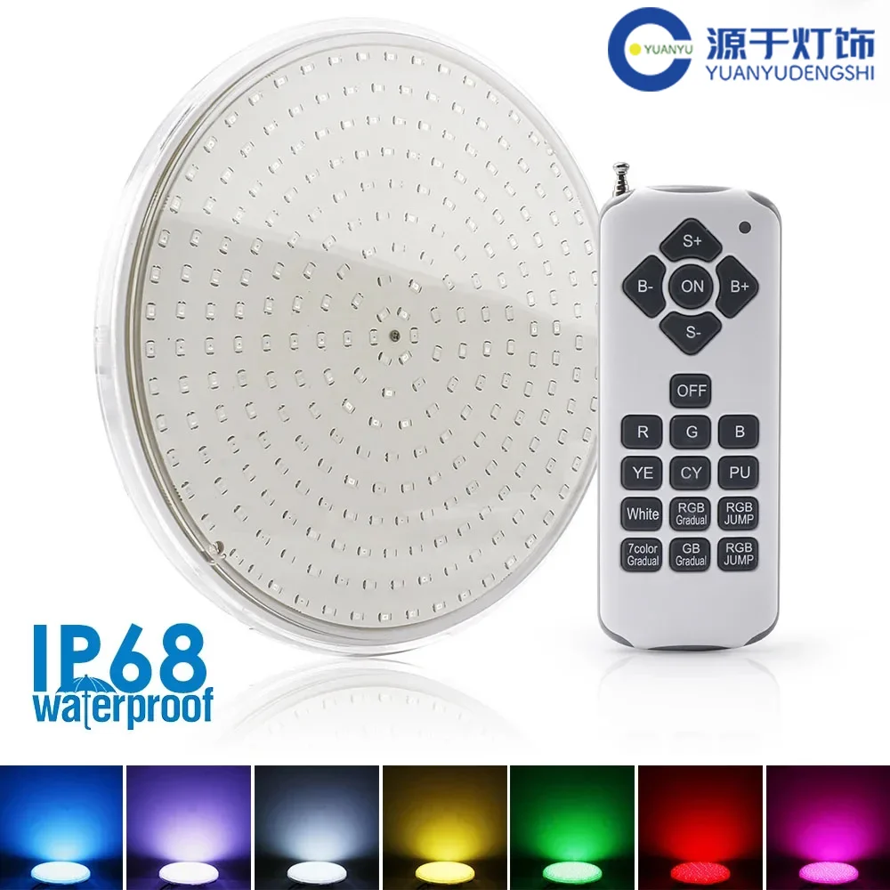Водонепроницаемый RGB-светильник для бассейна 18/25/35 Вт 12 В