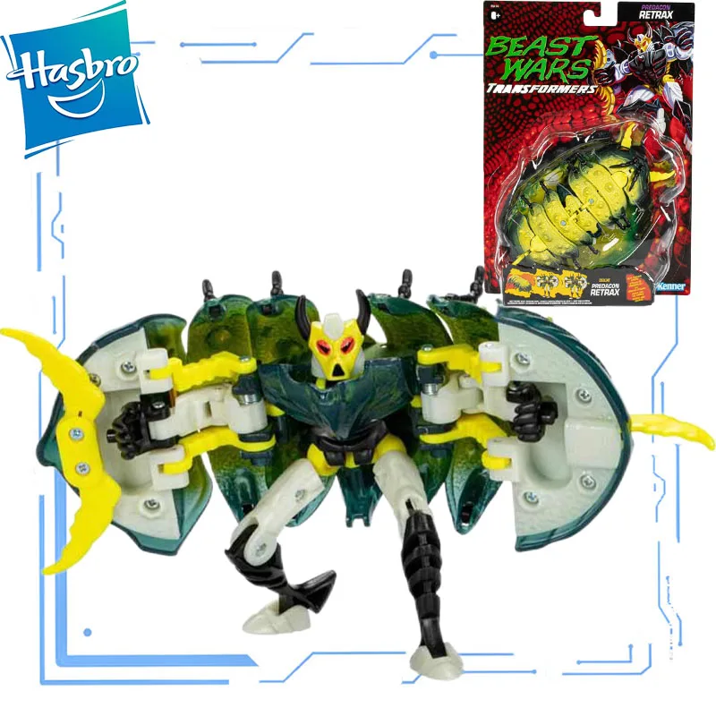 

Hasbro Genuine Transformers BEAST WAR Super Warrior 6 Inch Retrax Action Figure Model Toy Boy Children Christmas Collection Gift