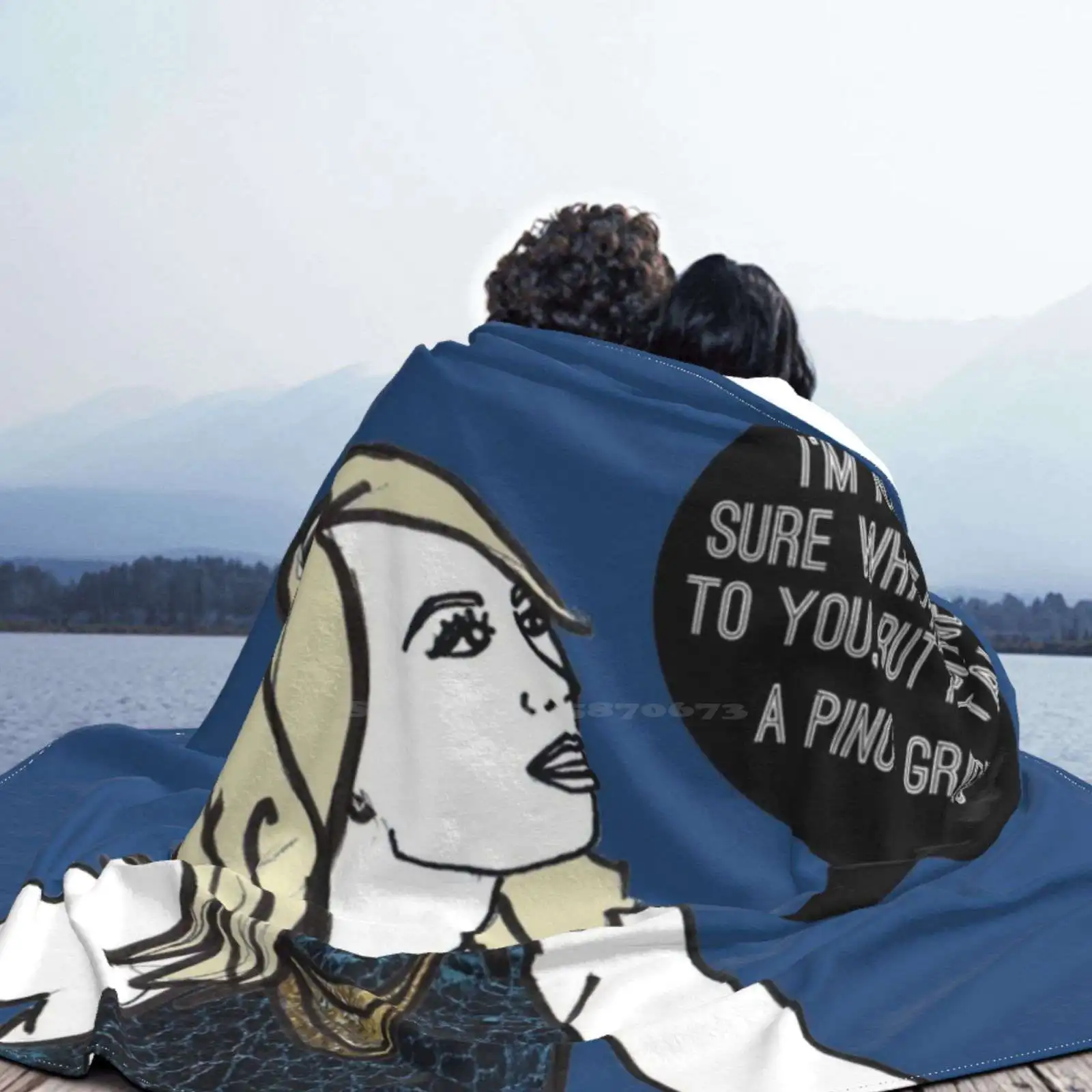 Pinot Grigio мягкое теплое легкое тонкое одеяло портрет люди коллаж Sur реальность ТВ