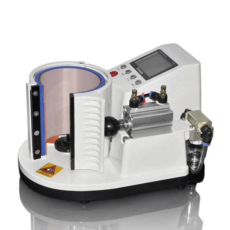

FreeSub 2015 New Arrival Automatic Pneumatic Mug heat Press sublimation printing Machine ST-110
