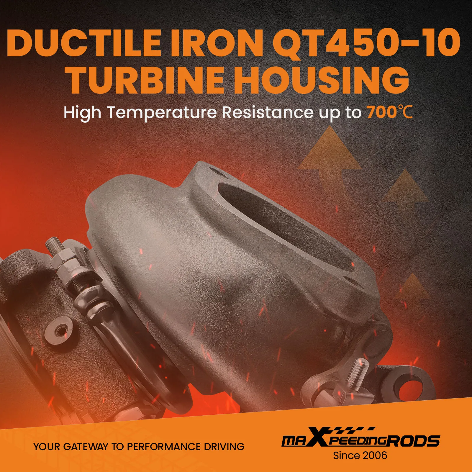 Правый турбонаддув для Ford F150 Transit 150/250/350 Expedition 3 5 л Ecoboost 365 л.с. 53039880470 DL3E6K682AE