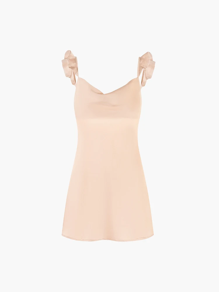 Французская Сексуальная женская летняя новая ночная рубашка улучшенного