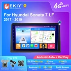 EKIY T7 IPS DSP Android 10 Авторадио для Hyundai Sonata 7 LF 2017 - 2019 GPS навигация автомобильный мультимедийный плеер магнитофон DVD