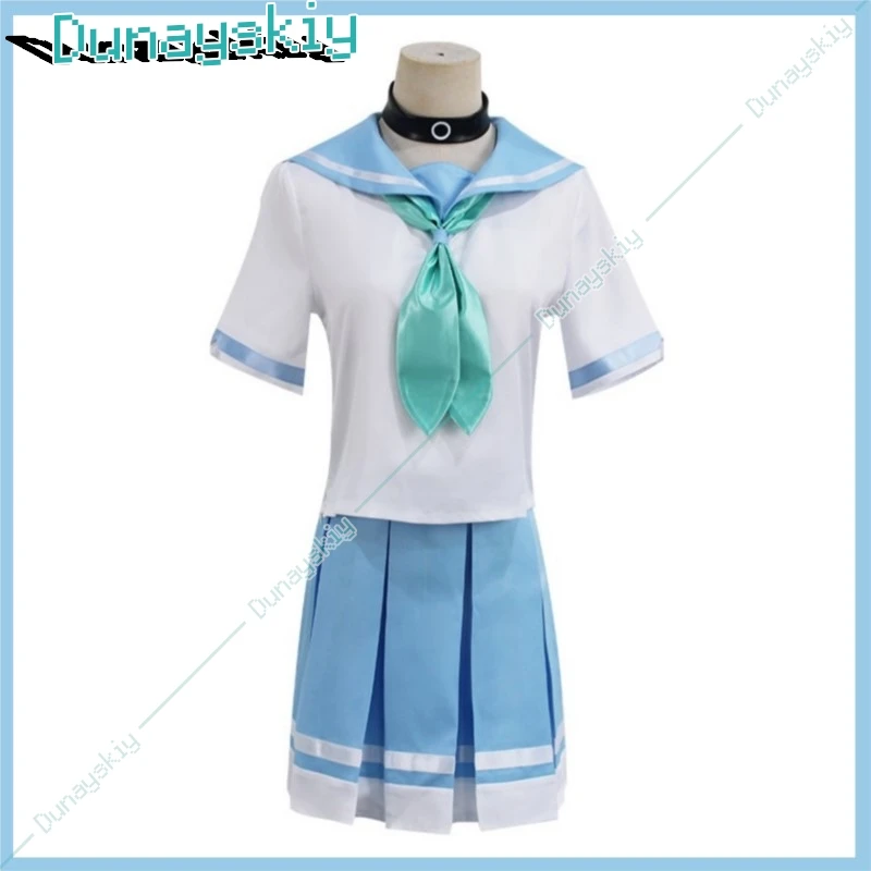 Аниме хибайк! Костюм для косплея Euphonium Liz Und Ein Blauer отогнутый касаки Nozomi Mizore