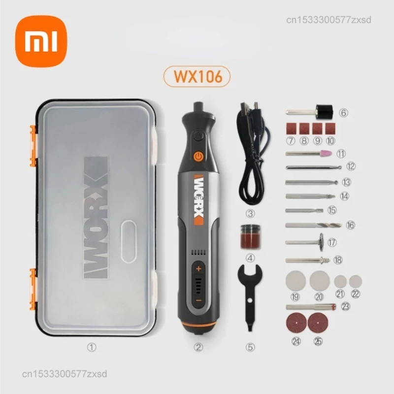 Вращающийся инструмент Xiaomi Worx Mini 4 в/8 в зарядное устройство USB WX106/WX750 беспроводной