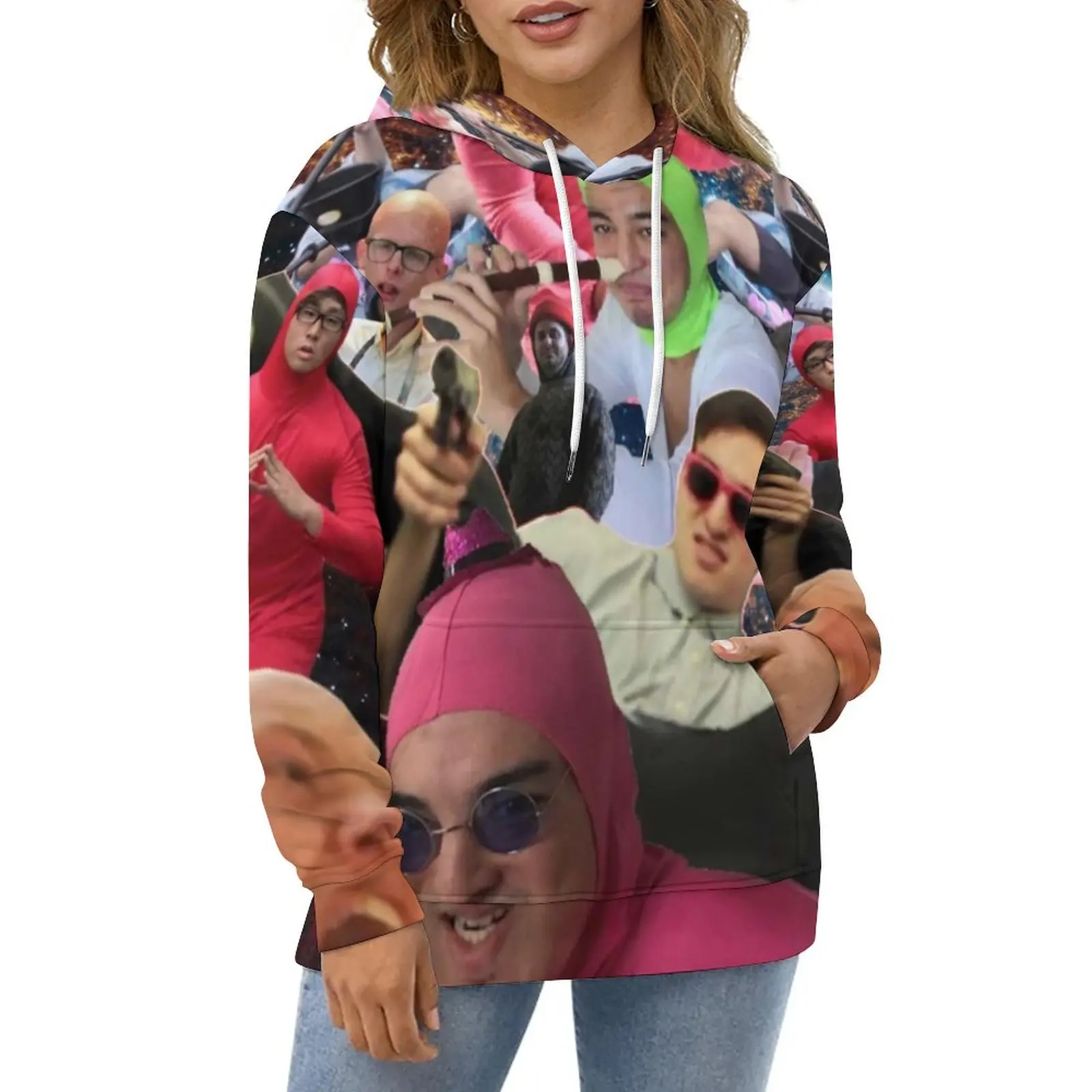 

Graphic Meme Casual Hoodies Funny Filthy Frank Cute Design Loose Hoodie Spring Long Sleeve Street Fashion Oversized Sweatshirts