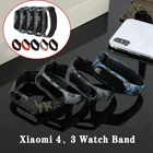 Сменный ремешок для часов Xiaomi Mi Band 4 3, силиконовый ремешок для часов