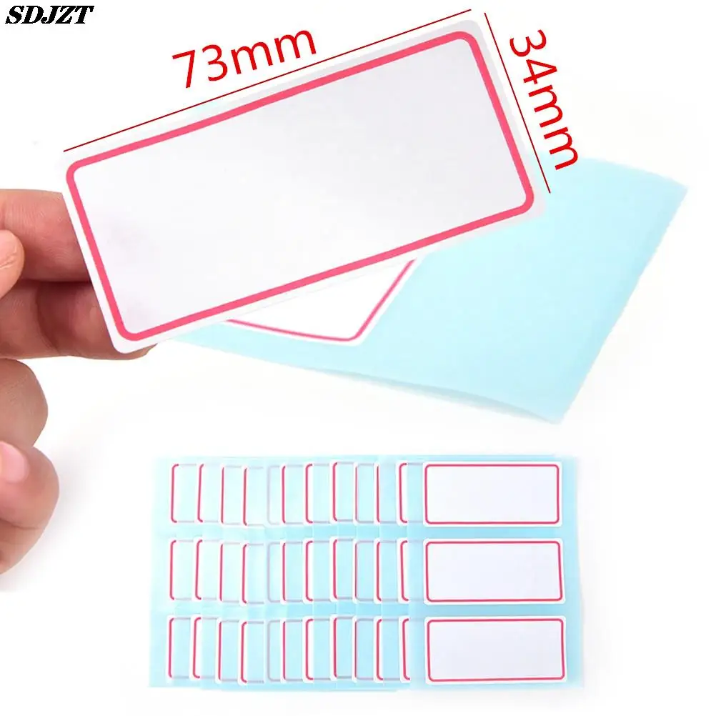 

36 этикеток, наклейки, листы, белая самоклеящаяся этикетка, имя, наклейка, номер, заметка для студента