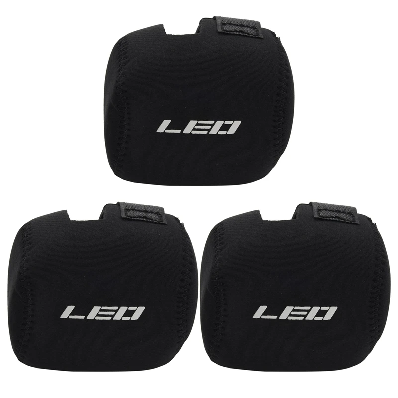 

Leo 3X Super Light And Strong Neoprene Drum Fishing Reel Bag Sbr Protective Case Reel Cover For Reel Case