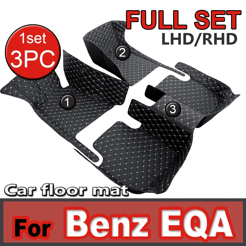 

Car Mats Full Set For Mercedes Benz EQA 2021~2023 Anti-dirt Pads Waterproof Floor Mats Car Floor Mats Car Accessories Interior