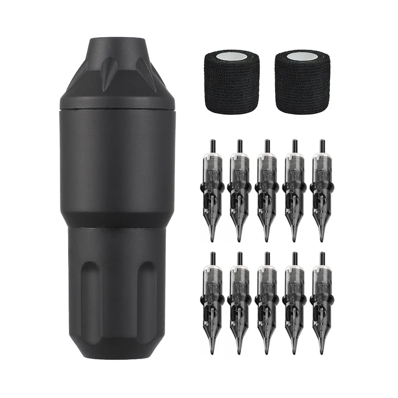 

Профессиональная тату-ручка полный набор картриджей для начинающих тату-машинка набор игл чернил для боди-арта тату блоки питания