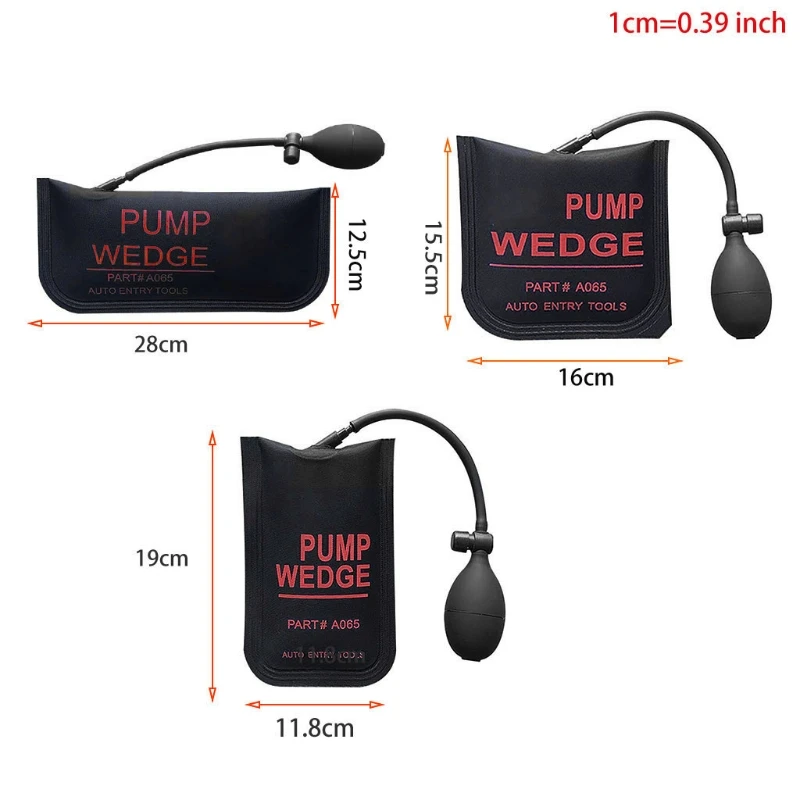 

Car Air Wedge Air Wedge Bag Kit Car Air Wedge Pump Household Air Wedge Bag Windows Cars Installation Doors