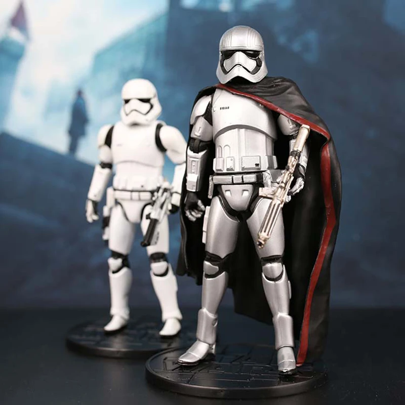 

Genuine Star Wars Metal White Soldier Fasma Pilot 7 Inch Action Figure Toy Collection Gifts Boy Birthday Gift 2022 Fashion Toys