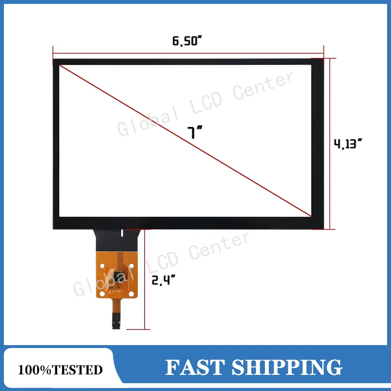 Фото Новый 7-дюймовый сенсорный экран LA070WV6-SD01 для Chevrolet MyLink 2 DVD Audio Navigation №2