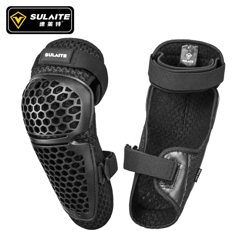 Сотовая защита колена для езды на мотоцикле Спортивная дышащая отвода тепла