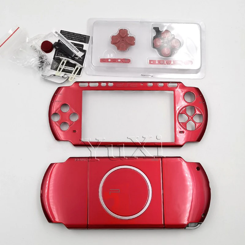 1 компл. прозрачных кристаллических цветов для PSP3000 PSP 3000 3004 сменный корпус