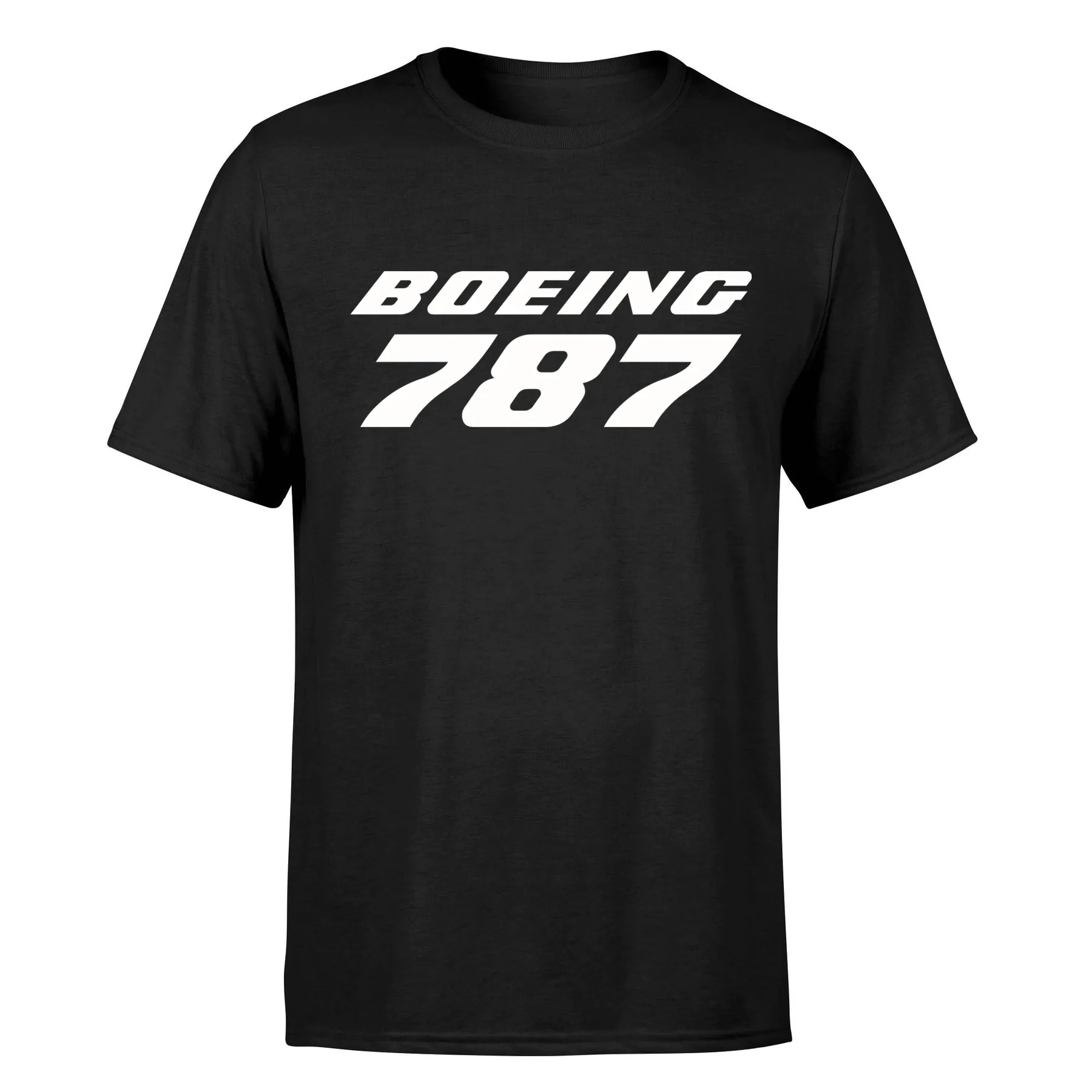 

2023 High Quality Cotton Man T-shirts New Boeing 737 747 757 767 777 787 Print Women Men T Shirt Men Clothing