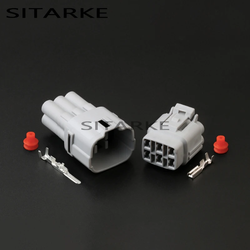 5 комплектов 6 контактов MT090 Автомобильный датчик Водонепроницаемый проводной разъем штекер 6180-6771 6187-6561 для Suzuki Toyota Honda