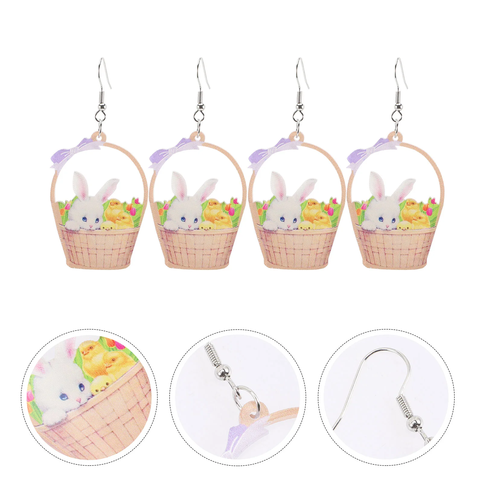 

2 пары, женские серьги-подвески