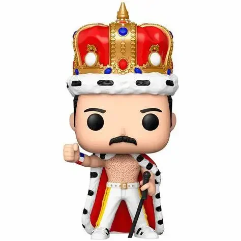 Фото Новое поступление Funko Pop Rocks Queen Freddie Mercury # 184 # 183 #   97 #   Фредди Меркьюри ПВХ Виниловые Фигурки Коллекция Модели Игрушки Подарок №5