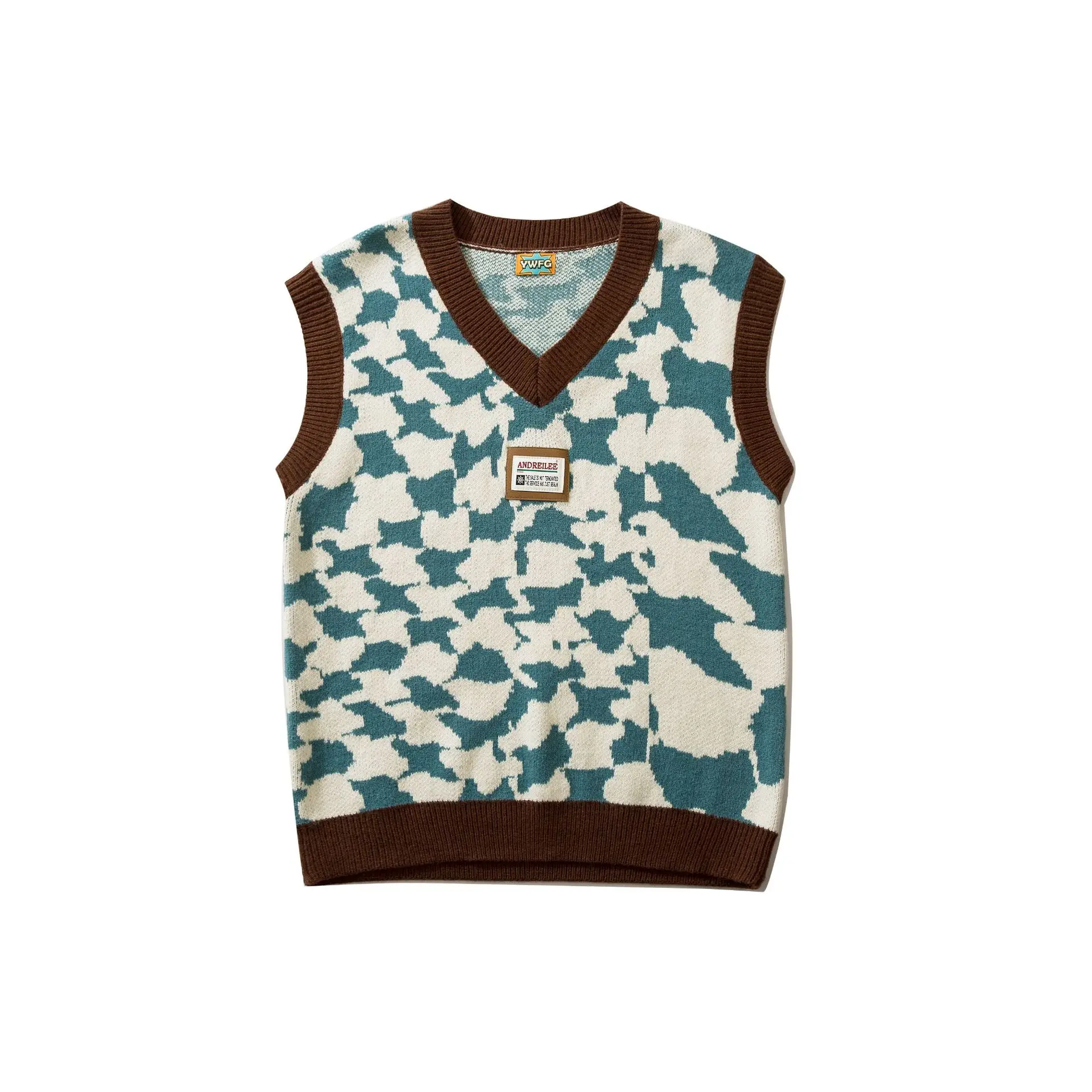 

Жилет мужской с V-образным вырезом, Осень-зима