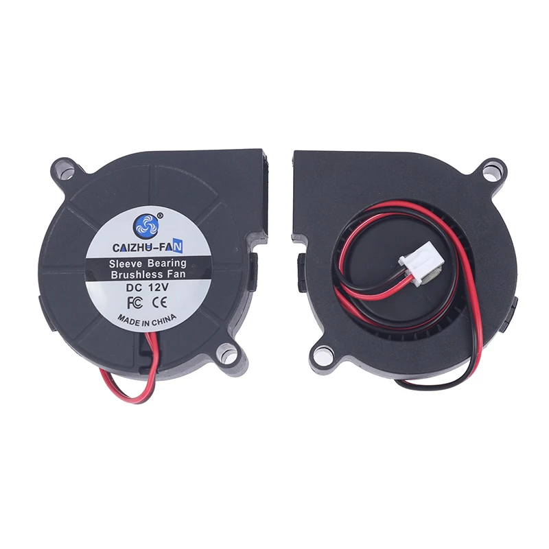 

1pcs 3D Printer Cooling Fan 5015 4020 Centrifugal Blower Fan 12V 24V 2-Pin Brushless Cooling Cooler Fan For 3D Printer