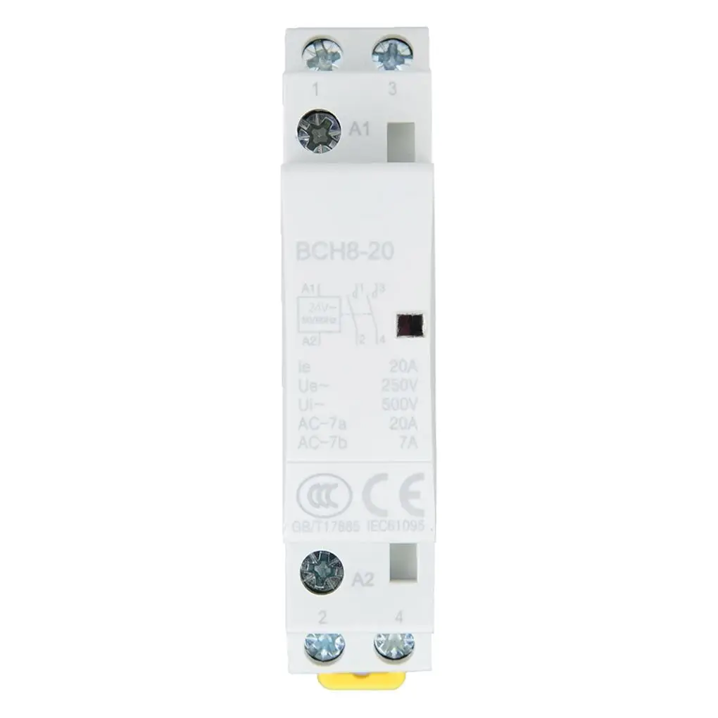 

2P 20A Φ DIN Rail Mount 1NO 1NC (220V/230V)