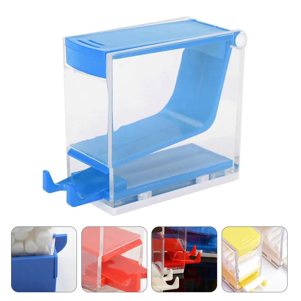 

Material Supply Supplies Cotton Roll Holder Cotton Swab Container Cotton Holder Storage Box Cotton Roll Box