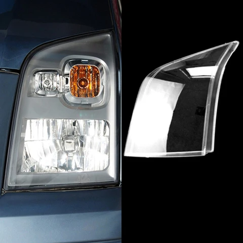 Для Ford Transit V348 2009 2010 2011 2012 левая фара корпус лампы прозрачная крышка объектива Крышка фары