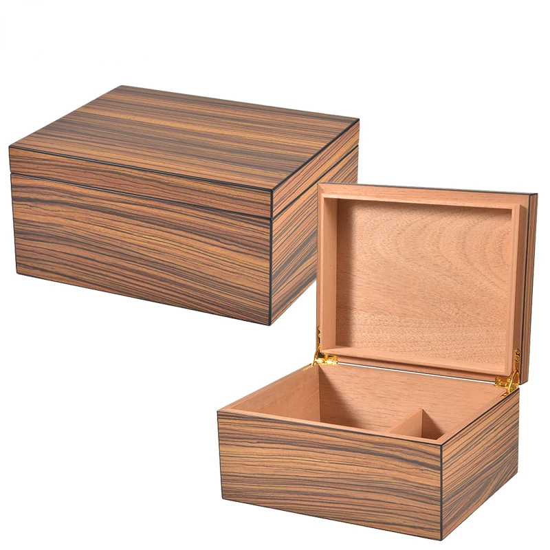 

Matte paint wood finish cigar moisturizing box cedar cigar wooden box