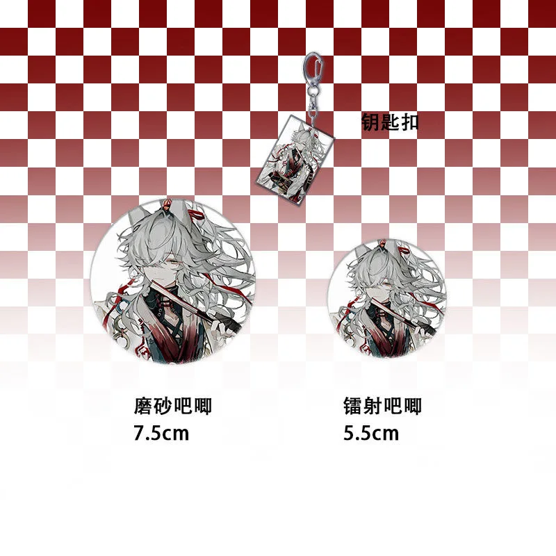 Игровой значок JIngyuan Honkai: звезда рельс косплей жестяная брошь Кнопка Подвеска