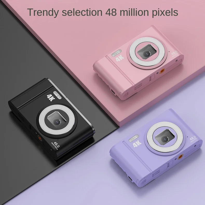 

Цифровая камера 48 МП, 2,7 K, 2,8 дюйма, IPS экран, 16-кратный зум, обнаружение лица, видеокамера для фотосъемки, мини-камера для начинающих детей