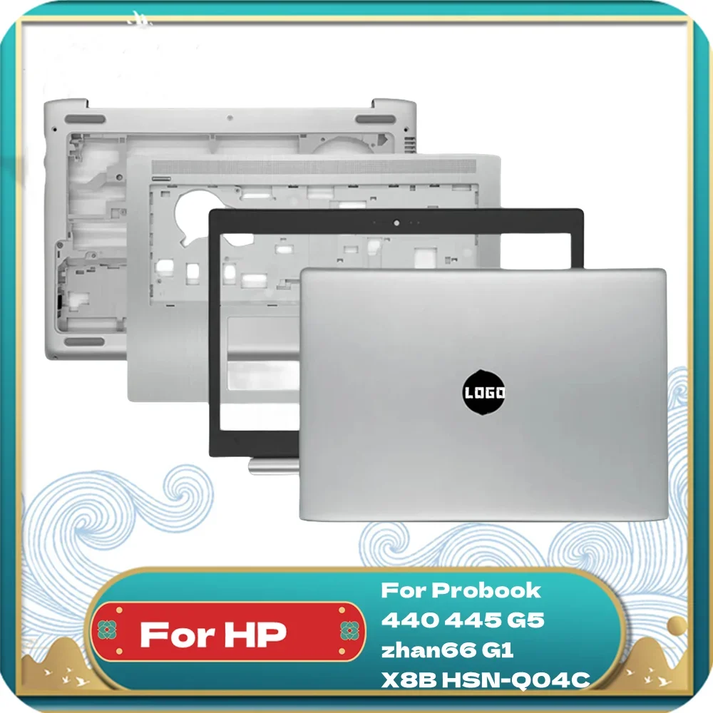Новинка задняя крышка ЖК-дисплея для HP Probook 440 445 G5 zhan66 G1 X8B искусственная передняя
