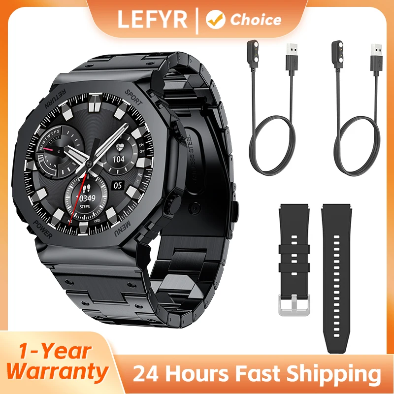 Высококачественные мужские Смарт-часы 2024 LEFYR AW51 оригинальная копия фирменные