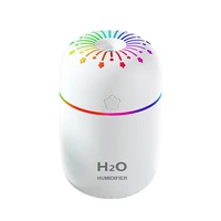300ml silent air humidifier usb ultrasonic aroma essential oil diffuser romantic light humidifier mini cool mist maker purifier