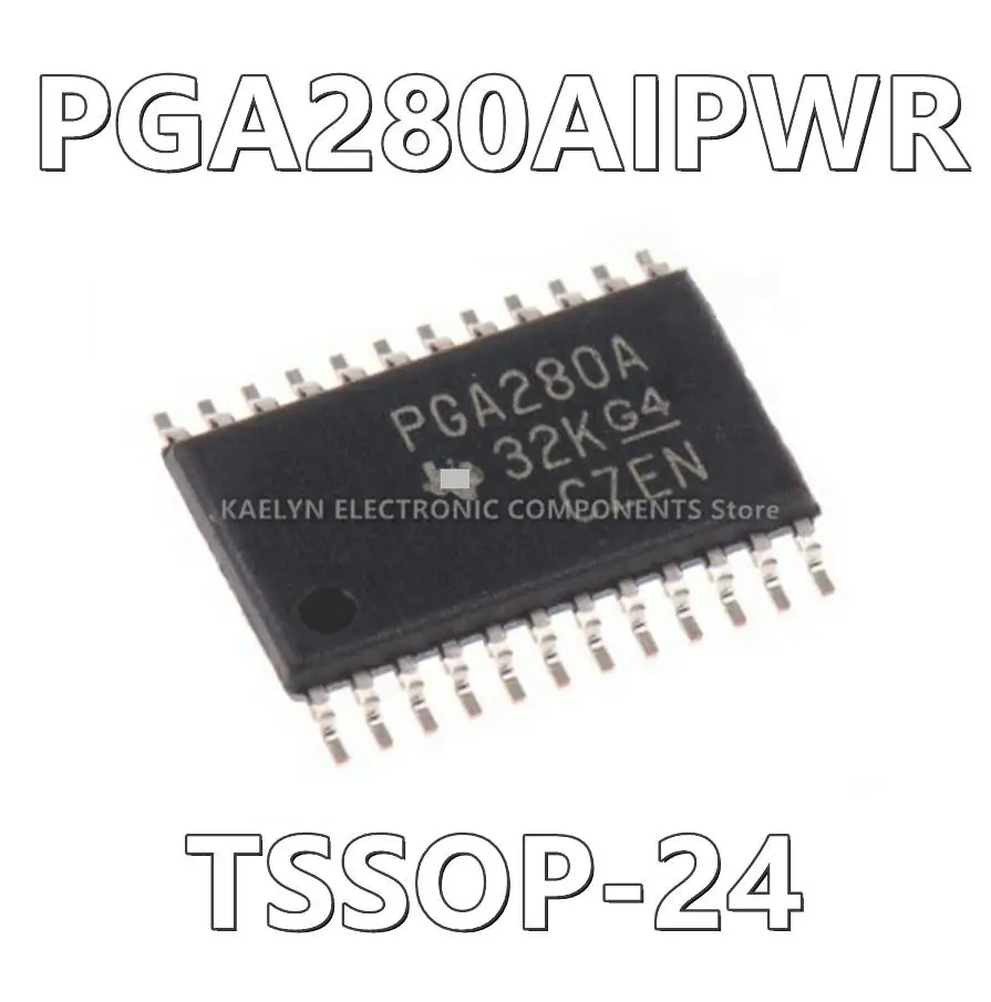 5 шт./партия, программируемый усилитель PGA280AIPWR PGA280A, 1-контурный дифференциал 24-TSSOP