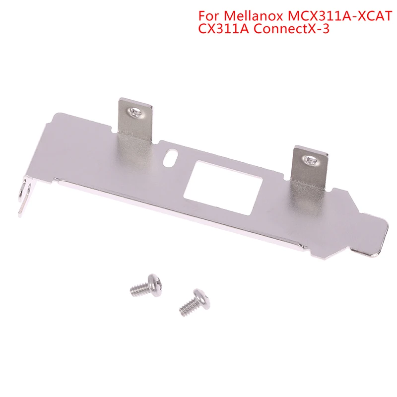 

1 Set Half Height Baffle Bezel For Mellanox MCX311A-XCAT CX311A ConnectX-3 With Screws