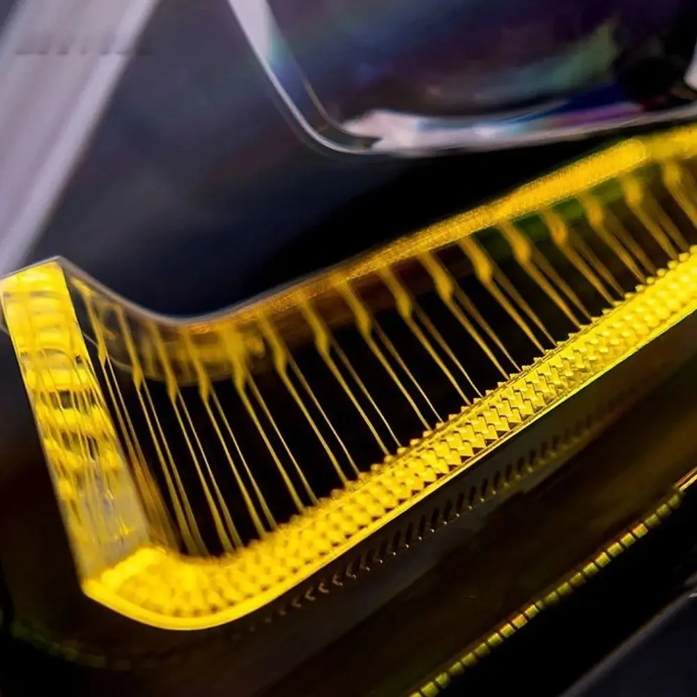 Новинка дневные ходовые огни лимонно-желтого цвета светящаяся плата сигнал