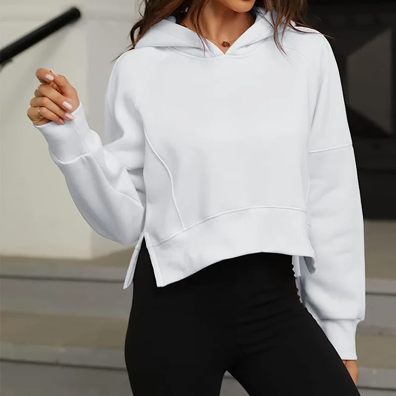 

2023 New Women's Hooded Fashion Casual Top Spring and Autumn Sweater
