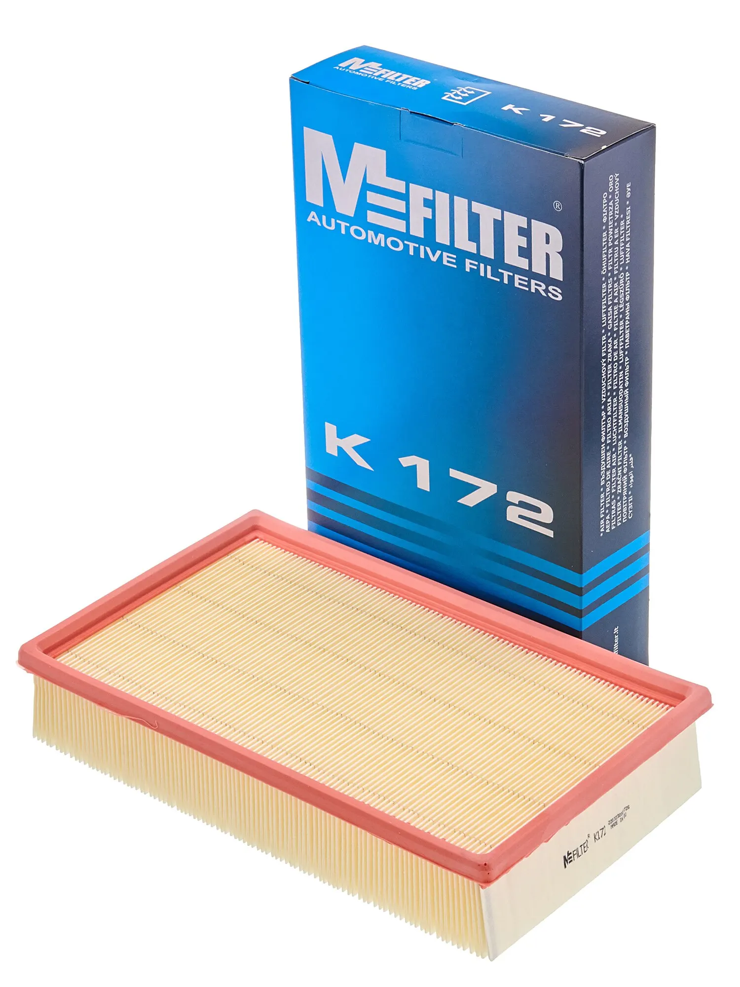 Фильтр воздушный K-172 M-FILTER made EU. Audi 100 (90-94) A6 (94-97) Volkswagen Golf/Jetta/Passa. Кросс: C31152/1