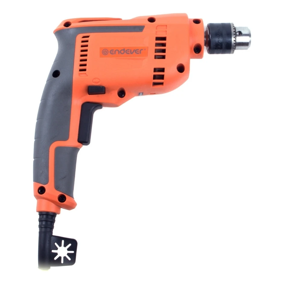 Дрель электрическая Endever Spectre-2020 (Мощность 450 Вт скорость вращения 2600 об/мин
