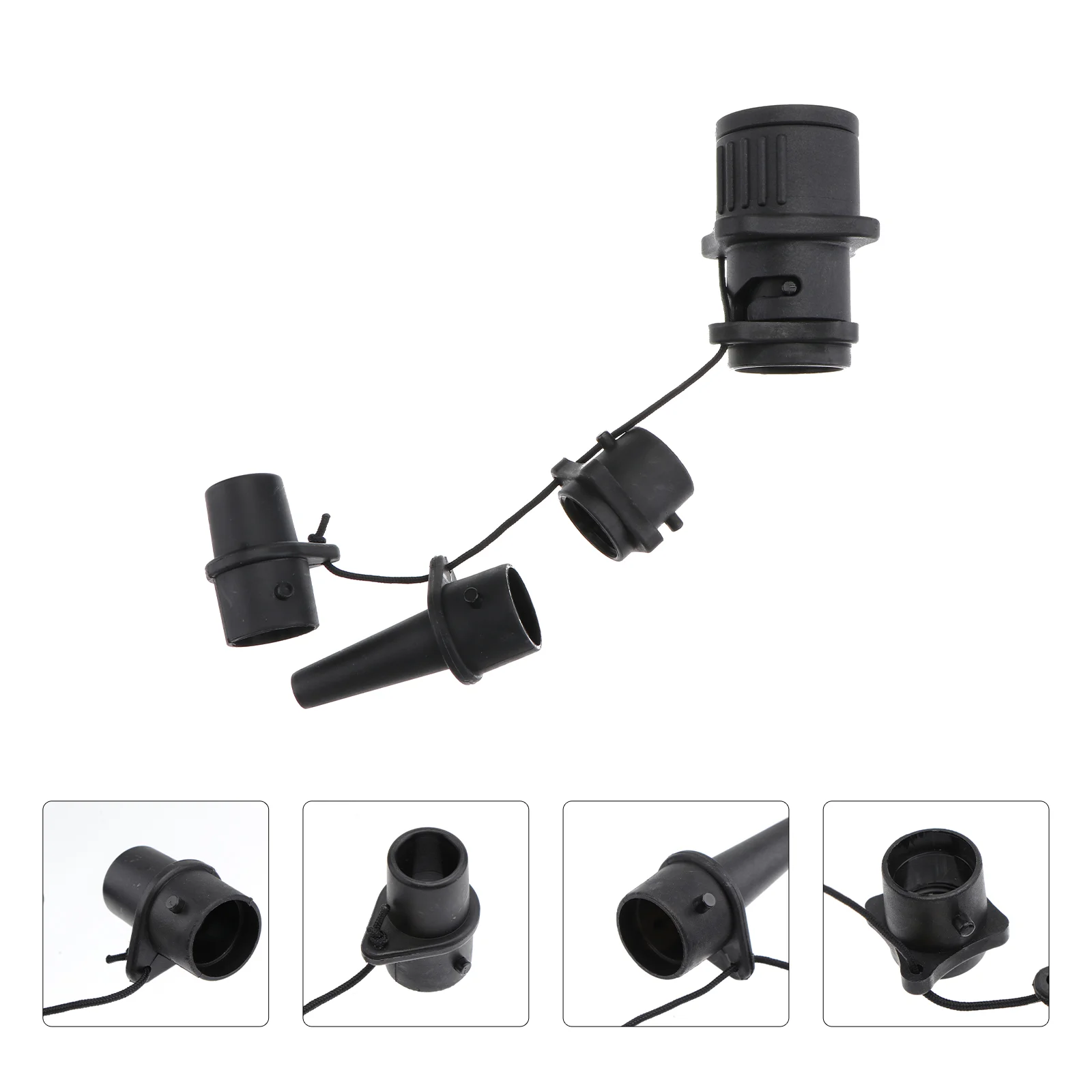 

Adapter Air Pump Inflatable Boat Kayak Board Bed Converter Paddle Cushion Inflation Replacement Compressor Adaptor Nozzle