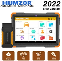 humzor nd366 elite car scanner tablet full system obd2 for abs airbag oil epb dpf reset car diagnostic tool auto code reader