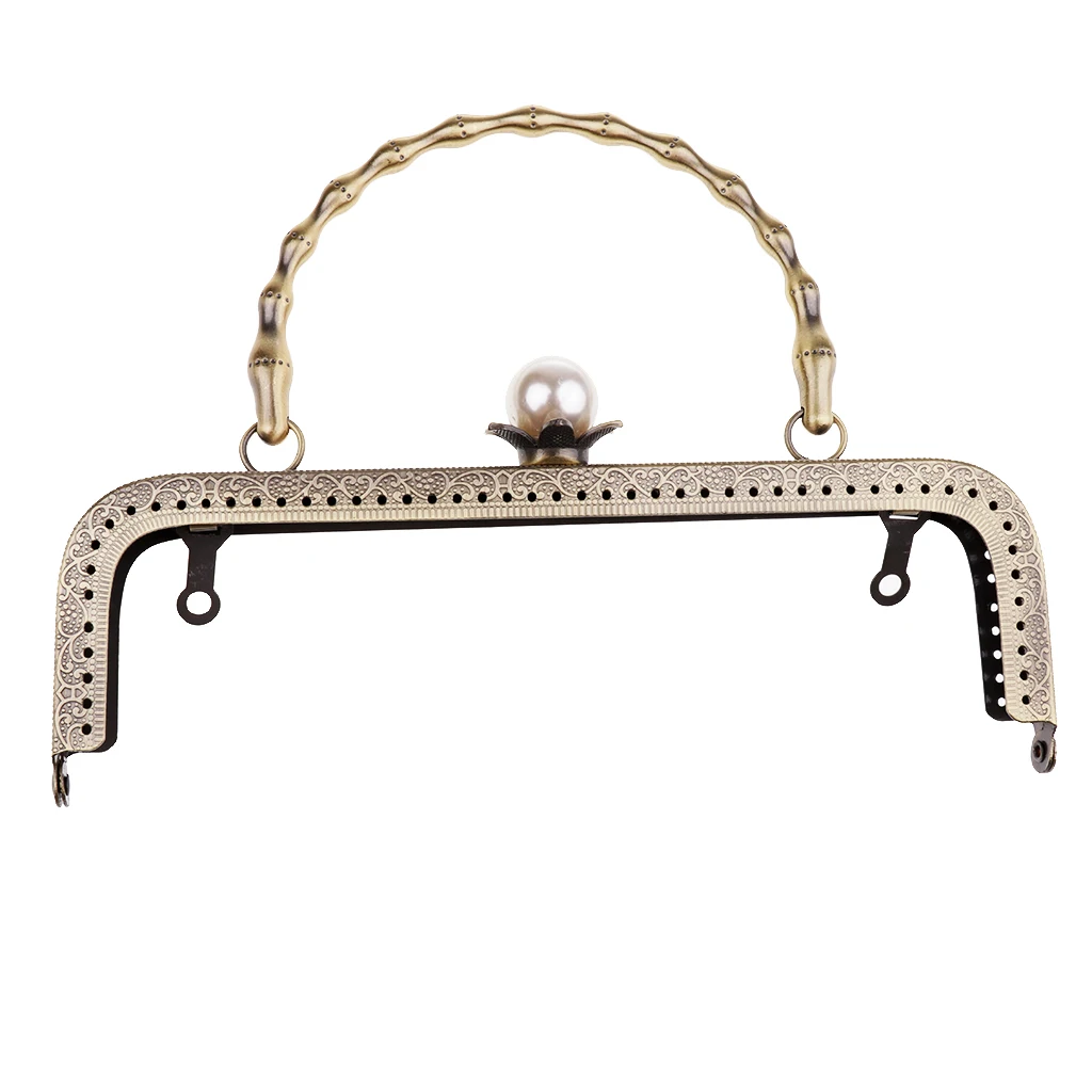 

Metal Handle Bag Closure with Bag Handle DIY Bags Accessories