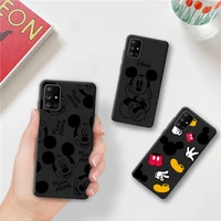 disney mickey minnie mouse phone case for samsung galaxy a52 a21s a02s a12 a31 a81 a10 a30 a32 a50 a80 a71 a51 5g