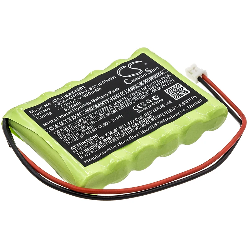 

CS 800mAh/5.76Wh battery for Yale Easy AI,Easy EF,Easy Fit,HSA6400 Premium Alarm Control,HSA6410 Panels 60AAAH6BMJ