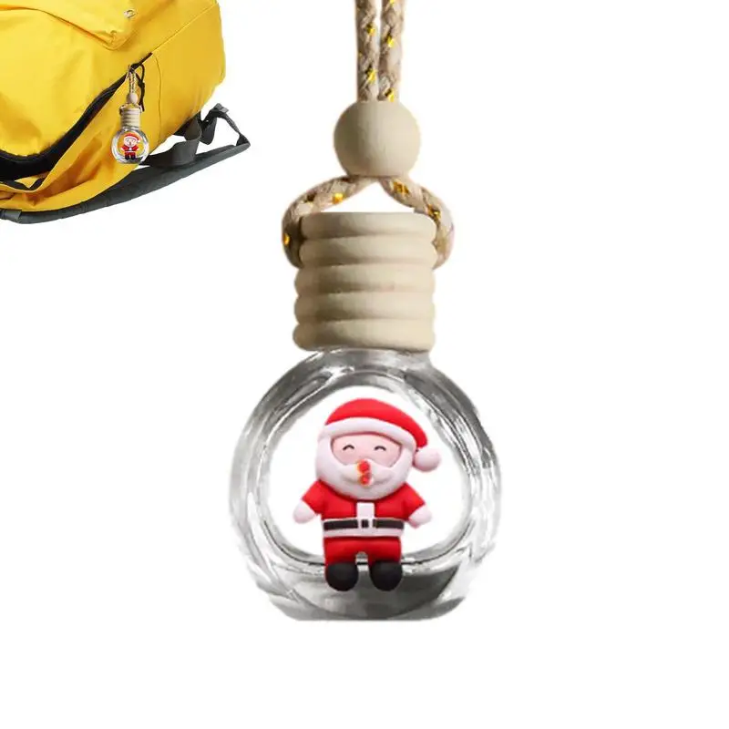

Christmas Perfume Bottle For Car Decorative Hangable Christmas Glass Perfume Bottle For Car Creative Car Accessories For
